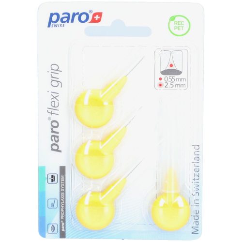 Paro, Paro Flexi Grip xx-fein gelb 2.5mm zylindrisch (4 Stk)