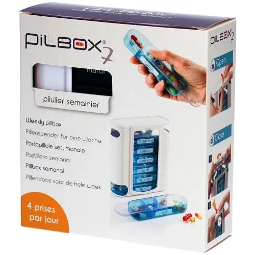 PiLBOX, PiLBOX 7 Medikamentenspender 7 Tage D/F (1 Stk)