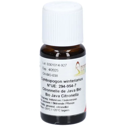 Aromasan, AromaSan Java Citronella Bio Ätherisches Öl (15ml)