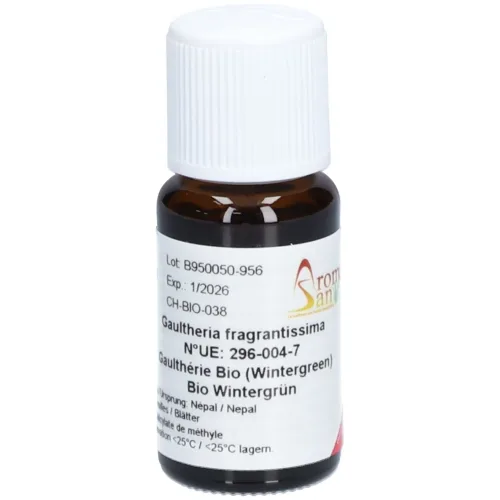 Aromasan, AromaSan Wintergrün Bio Ätherisches Öl (15ml)