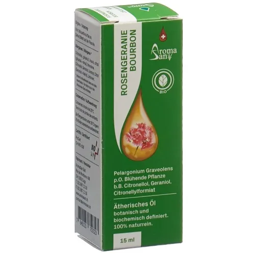 Aromasan, AromaSan Rosengeranie Bourbon Bio Ätherisches Öl (15ml)