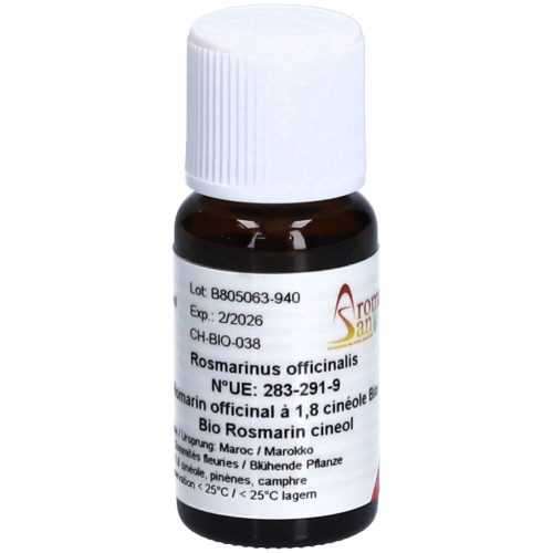 Aromasan, AromaSan Rosmarin Bio Ätherisches Öl (15ml)
