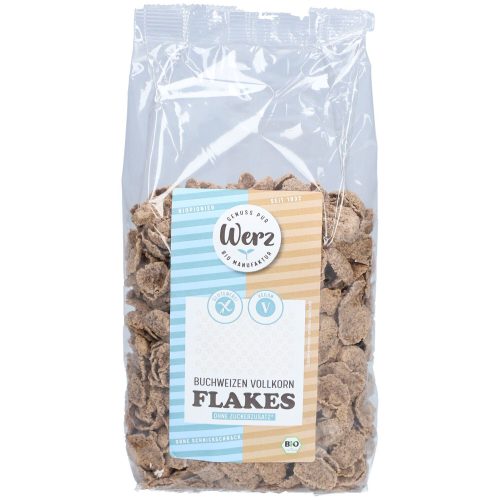 Werz, Werz Buchweizen Vollkorn Flakes glutenfrei (250g)