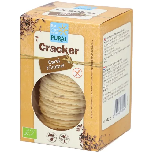 PURAL, PURAL Cräcker Kümmel, glutenfrei (100g)