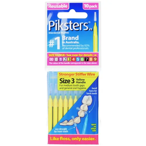 Piksters, Piksters Interdentalbürsten, Grösse 3 (10 Stk)
