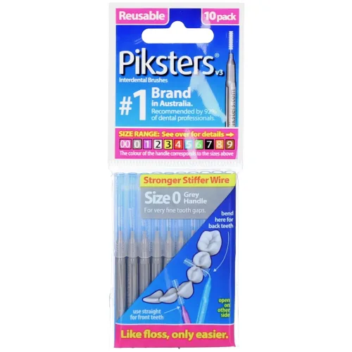Piksters, Piksters Interdentalbürsten, Grösse 0 (10 Stk)