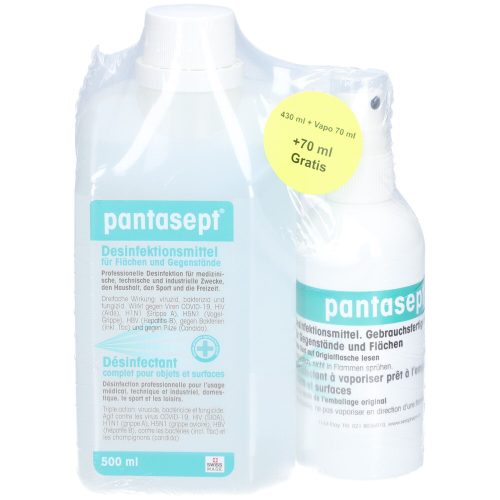 pantasept, pantasept Desinfektion Lösung Set (430+70ml)