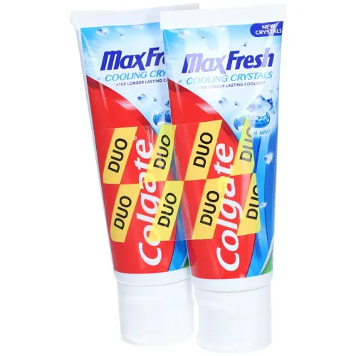 Colgate, Colgate Max Fresh Cool Mint Zahnpasta (2x75ml)