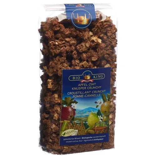 BioKing, BioKing Knusper Crunchy Apfel Zimt (375g)