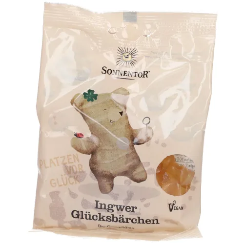 SONNENTOR, Sonnentor Ingwer Glücksbärchen BIO (100g)