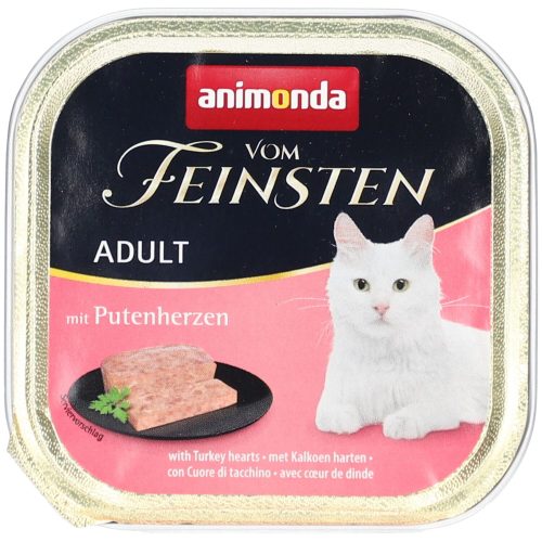 Animonda, Animonda Vom Feinsten mit Putenherzen, Nassfutter für Katzen (100g)