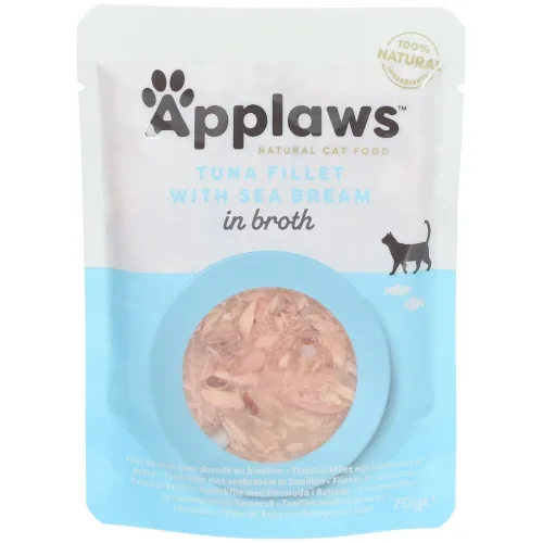 Applaws, Applaws Nassfutter mit Thunfisch und Dorade (70g)