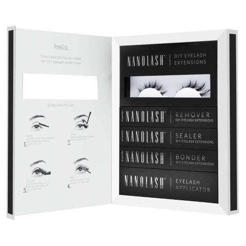 Trendmarkt Sp. z o.o. S.K.A, Nanolash Flirty Etui - Wimpernverlängerungsset