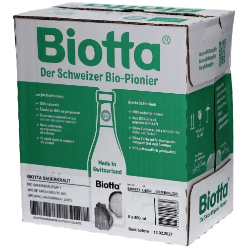 Biotta, Biotta® Sauerkraut Saft