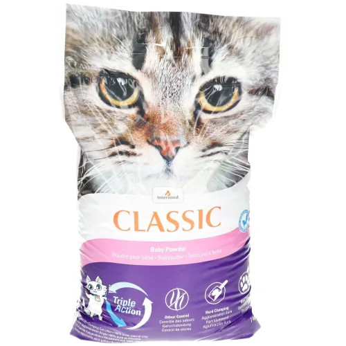 Intersand, Intersand Classic Katzenstreu mit Babypuderduft (7kg)
