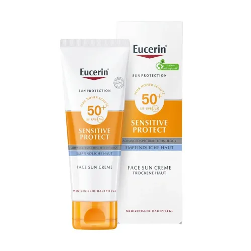 undefined, Eucerin Sensitive Protect Face Sun Creme 50+ 50 ml