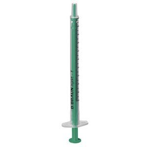 B. BRAUN, B. BRAUN Injekt-F, 2-teilige Einmalspritzen, 1ml, ohne Kanüle (100 Stk)