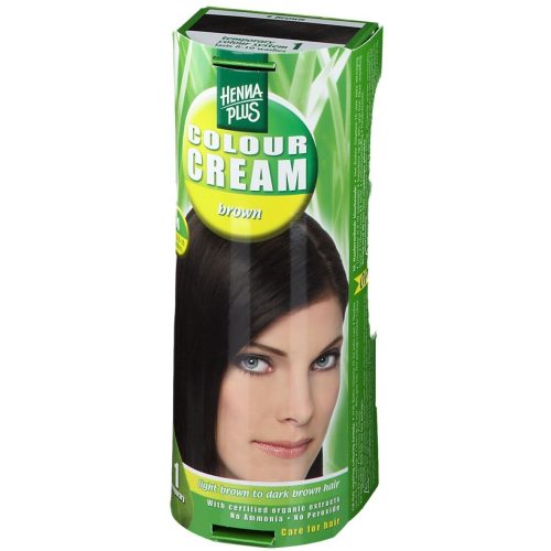 Henna Plus, HENNA PLUS Colour Cream 4 Braun (60ml)