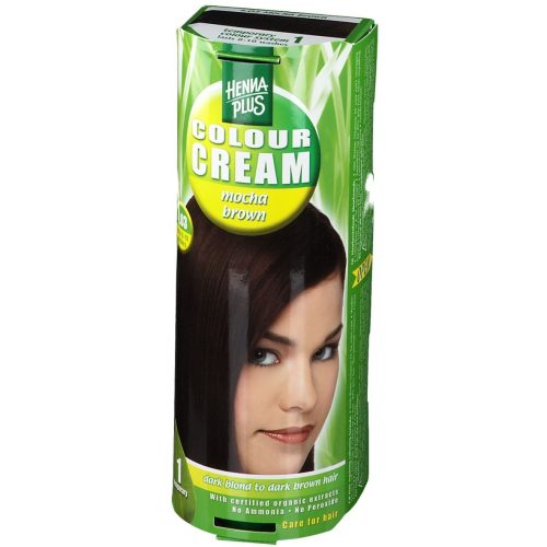 Henna Plus, HENNA PLUS Colour Cream 4.03 mocca braun 60 ml