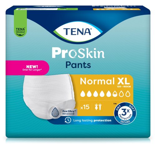 Tena, TENA Pants Normal XL, Hüftumfang 120-160cm (15 Stk)