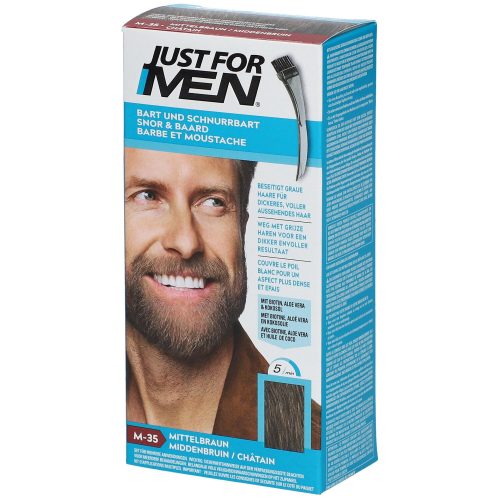 Just For Men, Nur für Männer Schnurrbart&Barbe Chatain M-35