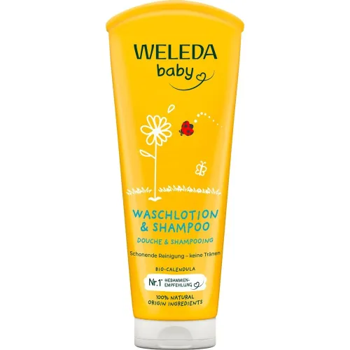 Weleda, Weleda Calendula Waschlotion & Shampoo 200 ml