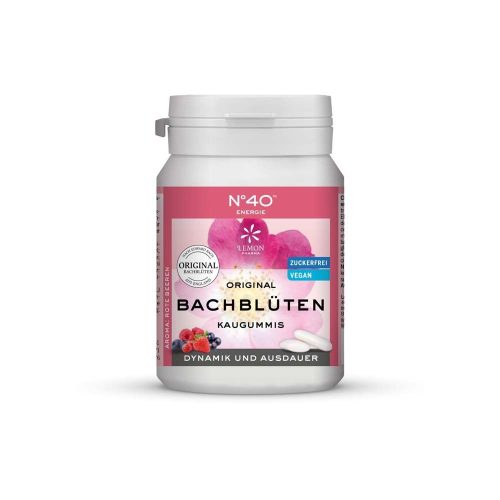Lemon Pharma, LEMON PHARMA Bachblüten Kaugummi Energie (60g)