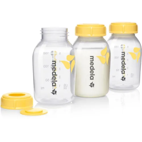 medela, 3er-Pack Babyflaschen für Muttermilch, 150 ml