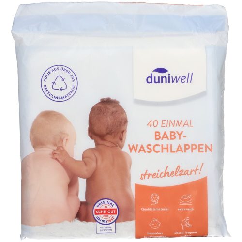 duniwell, duniwell Baby Waschlappen (40 Stk)