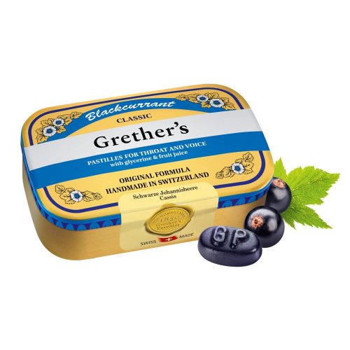 Grether's, Grether's Pastilles Blackcurrant (110g)