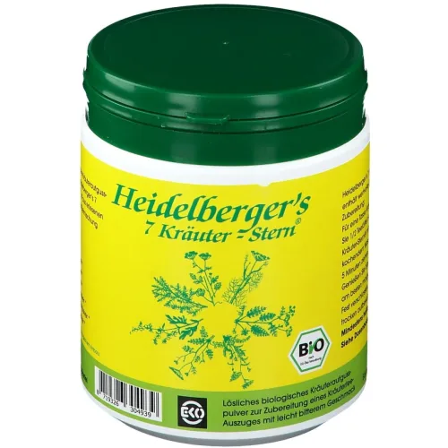 undefined, HEIDELBERGERS 7 Kräuter Stern Bio Tee (250g)