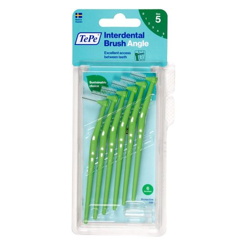 TEPE, TePe Angle Interdental Brush 0.8mm grün (6 Stk)