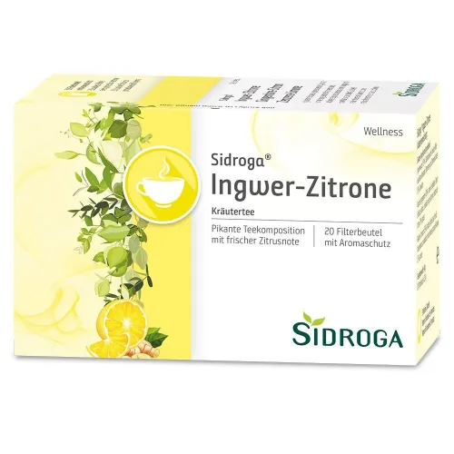 Sidroga, Sidroga Ingwer-Zitrone Tee (20 Beutel)