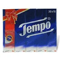 Tempo, Tempo Taschentücher 4-lagig 30 Stück à 10 Blatt