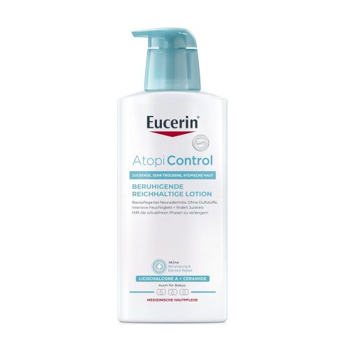 Eucerin, Eucerin AtopiControl Beruhigende Reichhaltige Lotion (400ml)