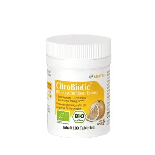 CitroBiotic, CitroBiotic Grapefruitkern Extrakt Tabletten Bio (100 Stk)