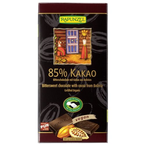 Rapunzel Bio 85 % Kakao Bitterschokolade
