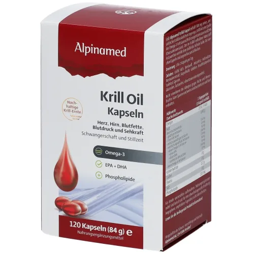 ALPINAMED, Alpinamed Krill Oil Kapseln (120 Stk)