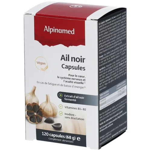 ALPINAMED, Alpinamed Schwarzer Knoblauch Kapseln (120 Stk)
