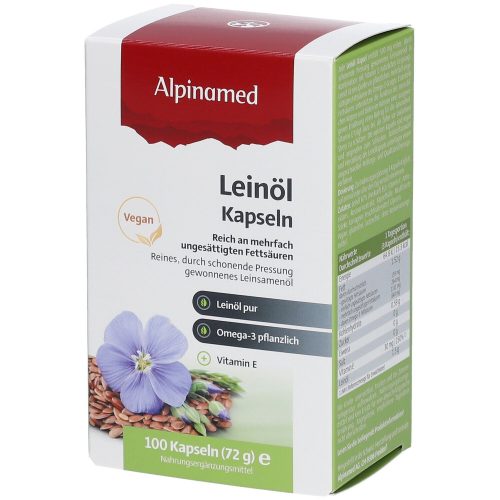 ALPINAMED, ALPINAMED Lein&ouml;l Kaps 100 Stk