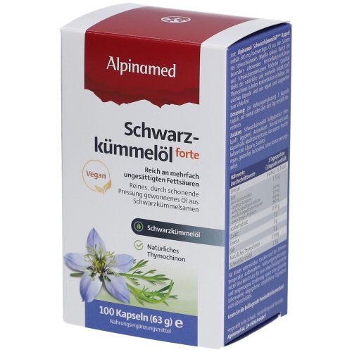 ALPINAMED, Alpinamed Schwarzkümmelöl forte (100 Stk)