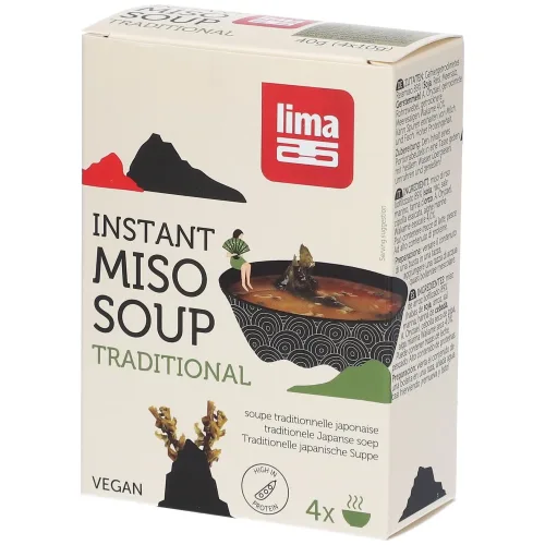 Lima, Lima Miso Suppe Instant Traditional (4x10g)
