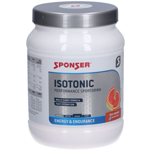 SPONSER, Sponser Isotonic Red Orange Pulver (1000g)