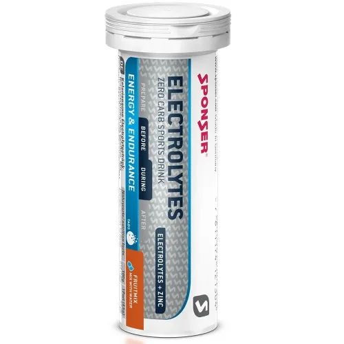 SPONSER, Sponser Electrolytes Tabs Fruit-Mix (10x4,5g)
