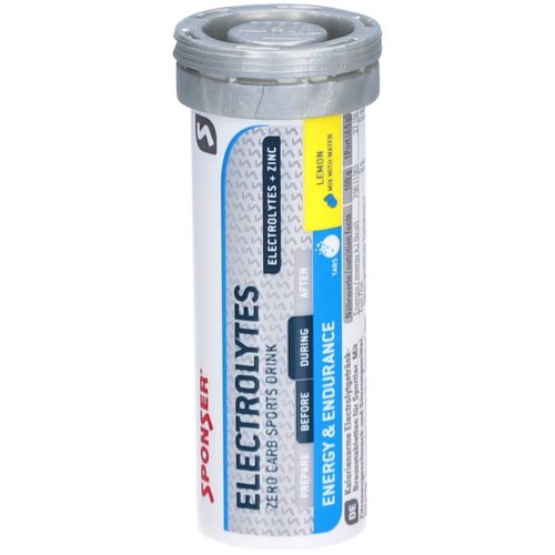 SPONSER, SPONSER Electrolytes Tabs Lemon (10x4.5g)