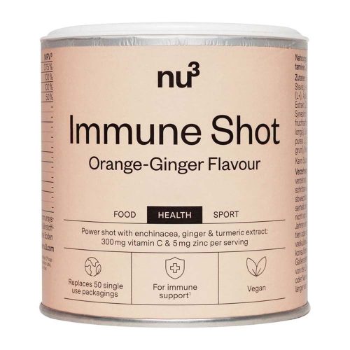 nu3, nu3 Immun Shot, Orange-Ingwer Pulver (150g)