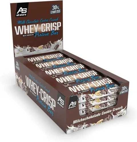 All Stars, All Stars Whey-Crisp Protein Bar Chocolate (50g)