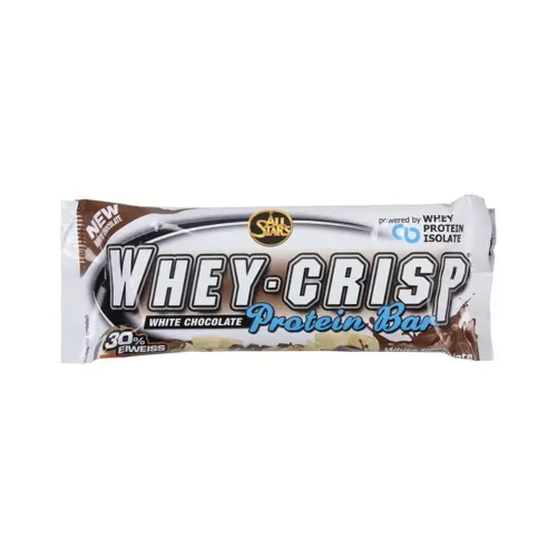All Stars, All Stars Whey-Crisp Protein Bar White Chocolate (50g)