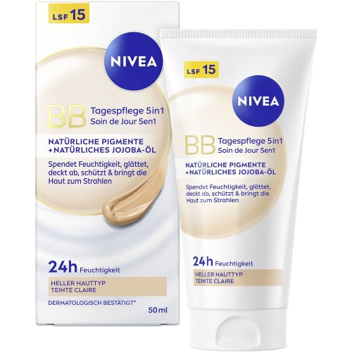 Nivea, Nivea - 5in1 Tagesplfege BB Hell LSF15, 50 ml