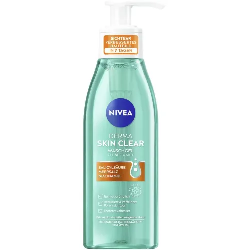 Nivea, Nivea - Derma Skin Clear Waschgel, 150  ml